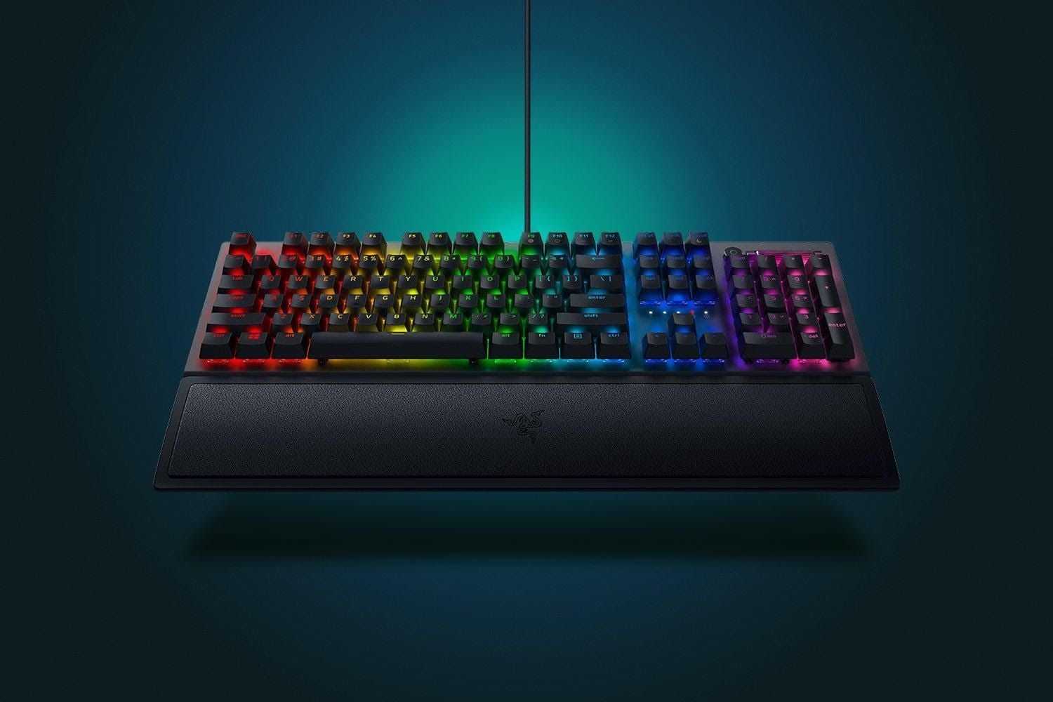 Bàn phím cơ gaming Razer BlackWidow V3 tái xuất với keycap ABS doubleshot cứng cáp và đèn RGB rực rỡ hơn