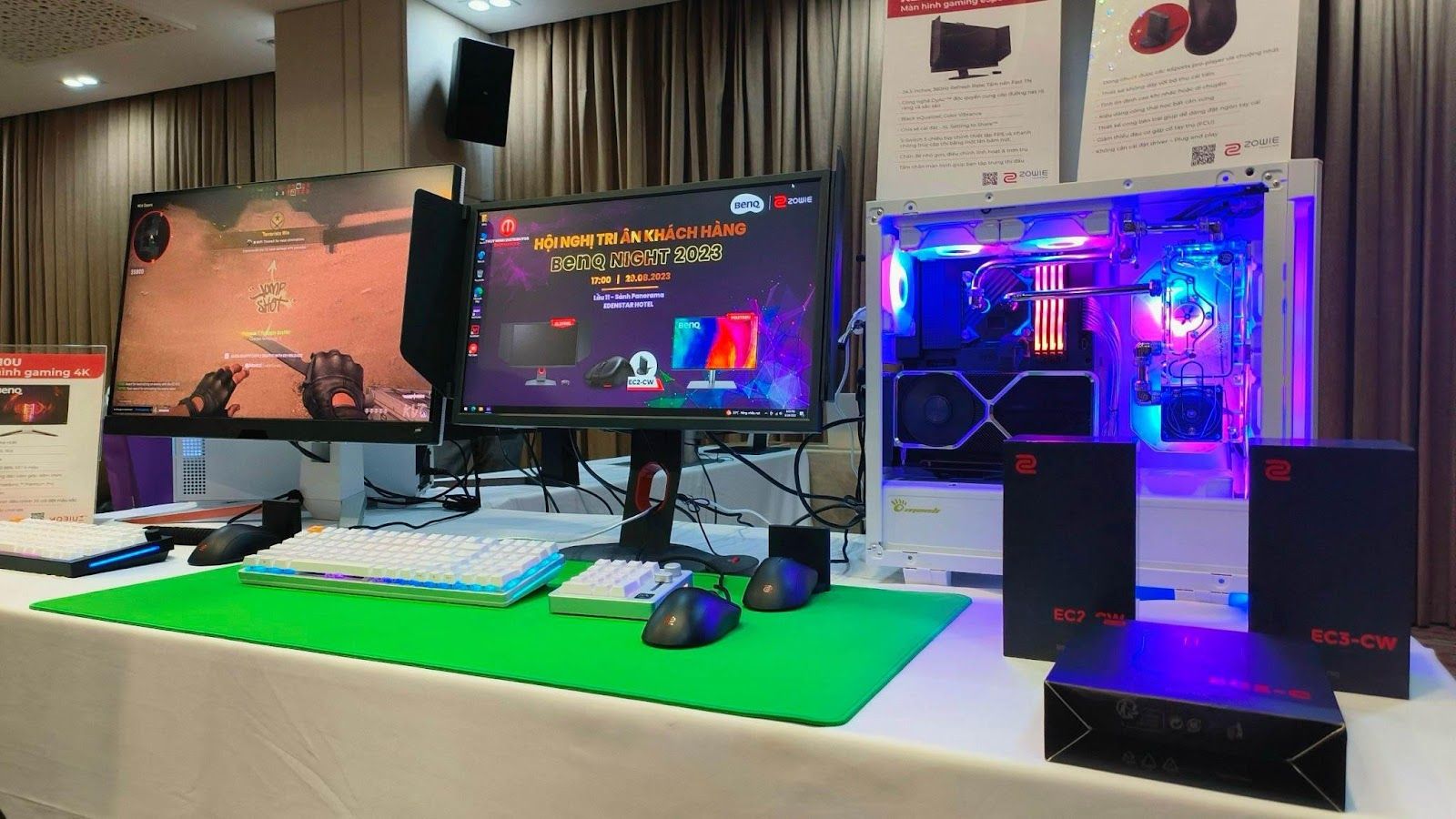 BenQ hợp tác cùng NPP Thuỳ Minh đưa màn hình ZOWIE đến với game thủ Việt