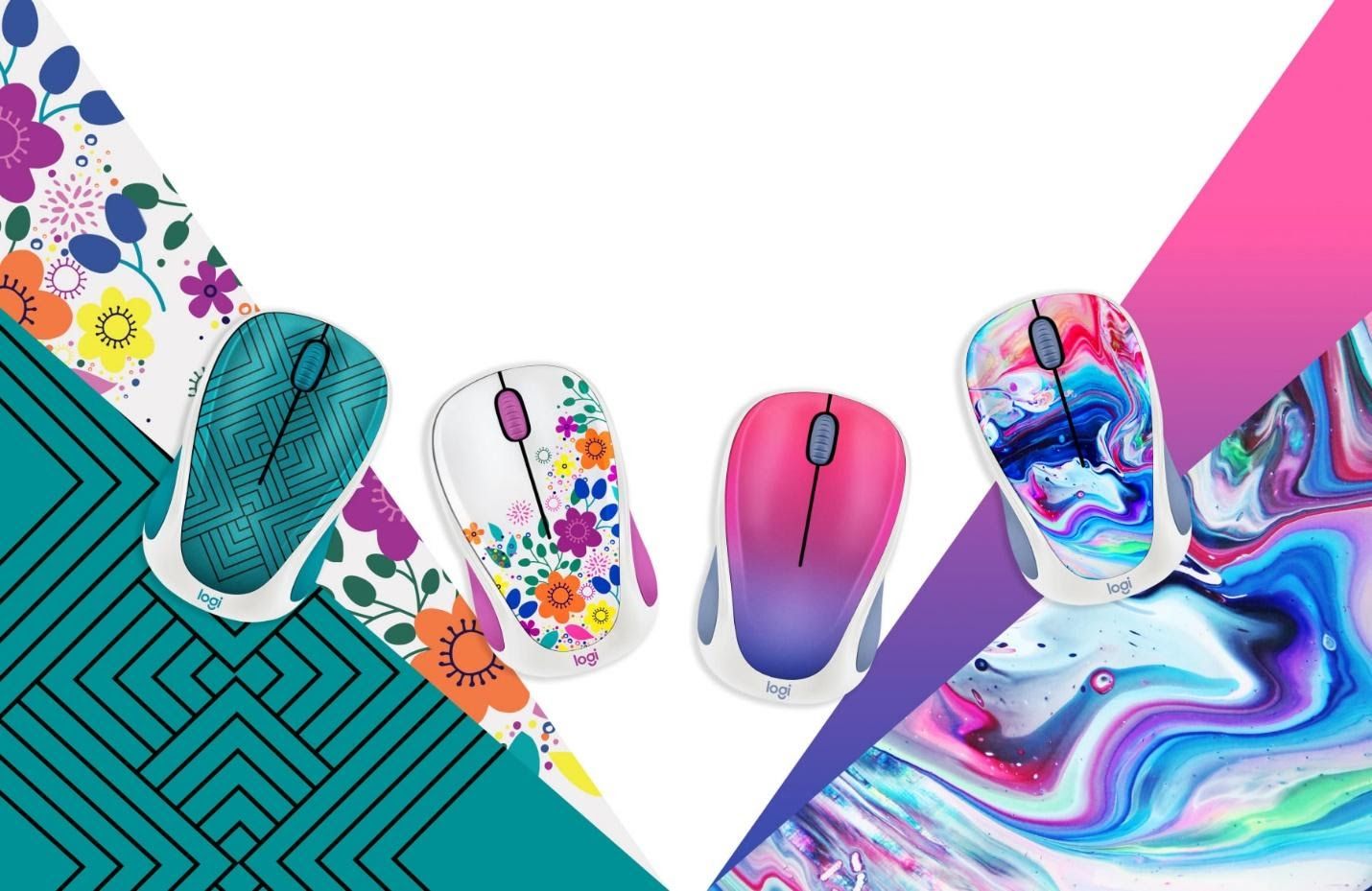 Logitech ra mắt bộ sưu tập Design Collection gồm 4 chuột nhỏ xinh rực rỡ sắc màu