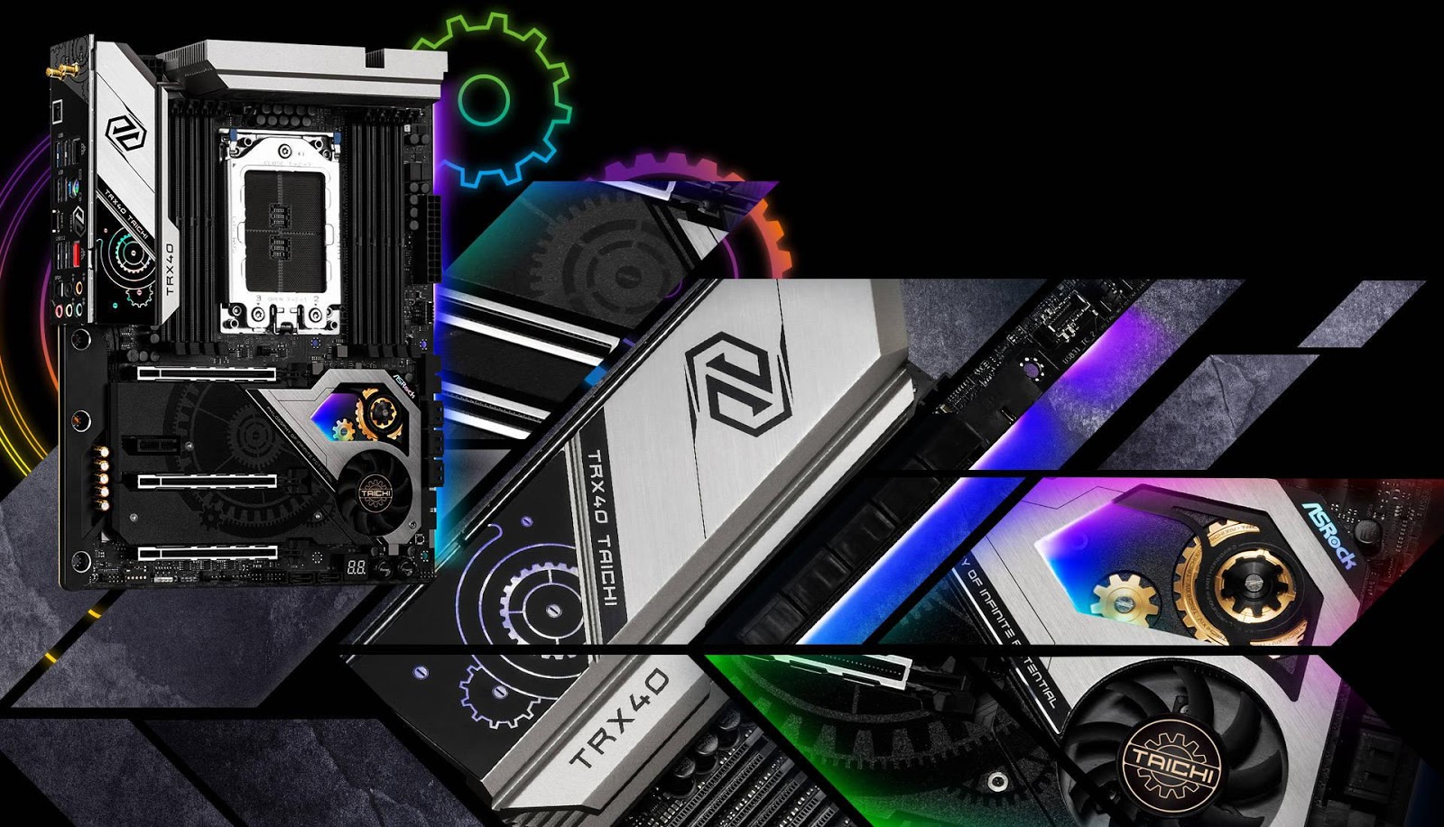 Bo mạch chủ ASRock TRX40 Taichi giúp Threadripper 3990X phá vỡ hàng loạt kỷ lục thế giới với mức xung 5,7GHz