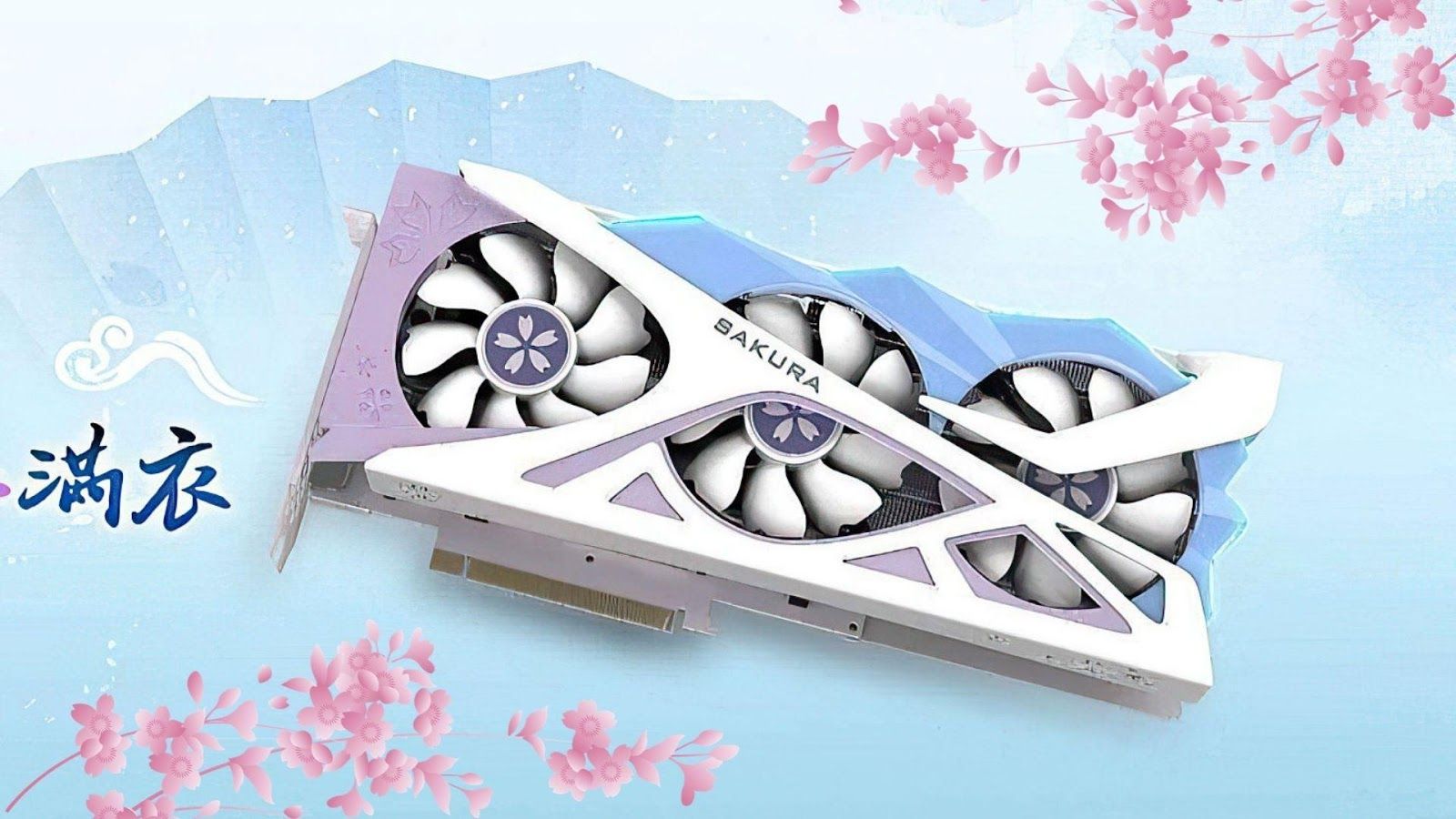 Xuất hiện card Yeston Radeon 6700 XT waifu có thể tỏa hương hoa anh đào ngào ngạt hơn 2 năm