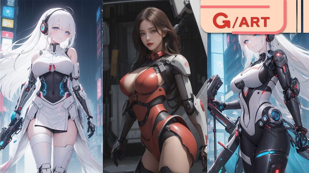 Vì ai cũng cần điện thoại ấn tượng, mời tải bộ hình nền nữ Mecha