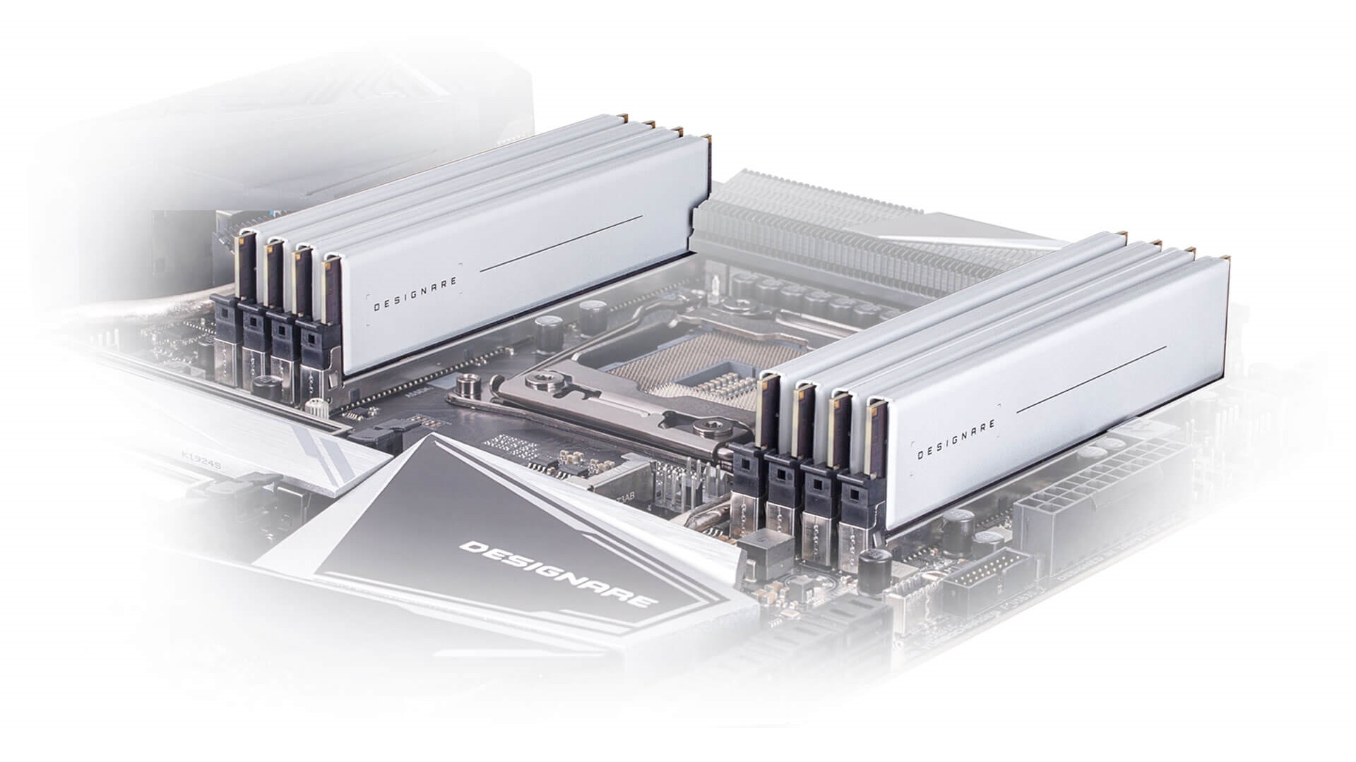 Gigabyte ra mắt kit RAM Designare trắng thanh lịch DDR4-3200 64GB đẹp mê hồn