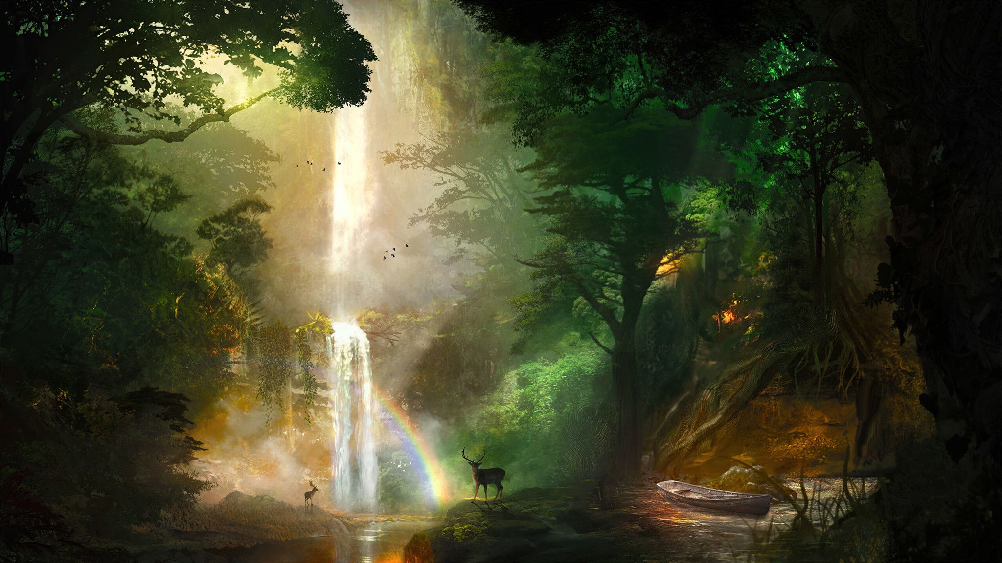 Vi ai cũng cần desktop ấn tượng, mời anh em tải bộ hình nền những khu rừng mộng mơ tuyệt đẹp