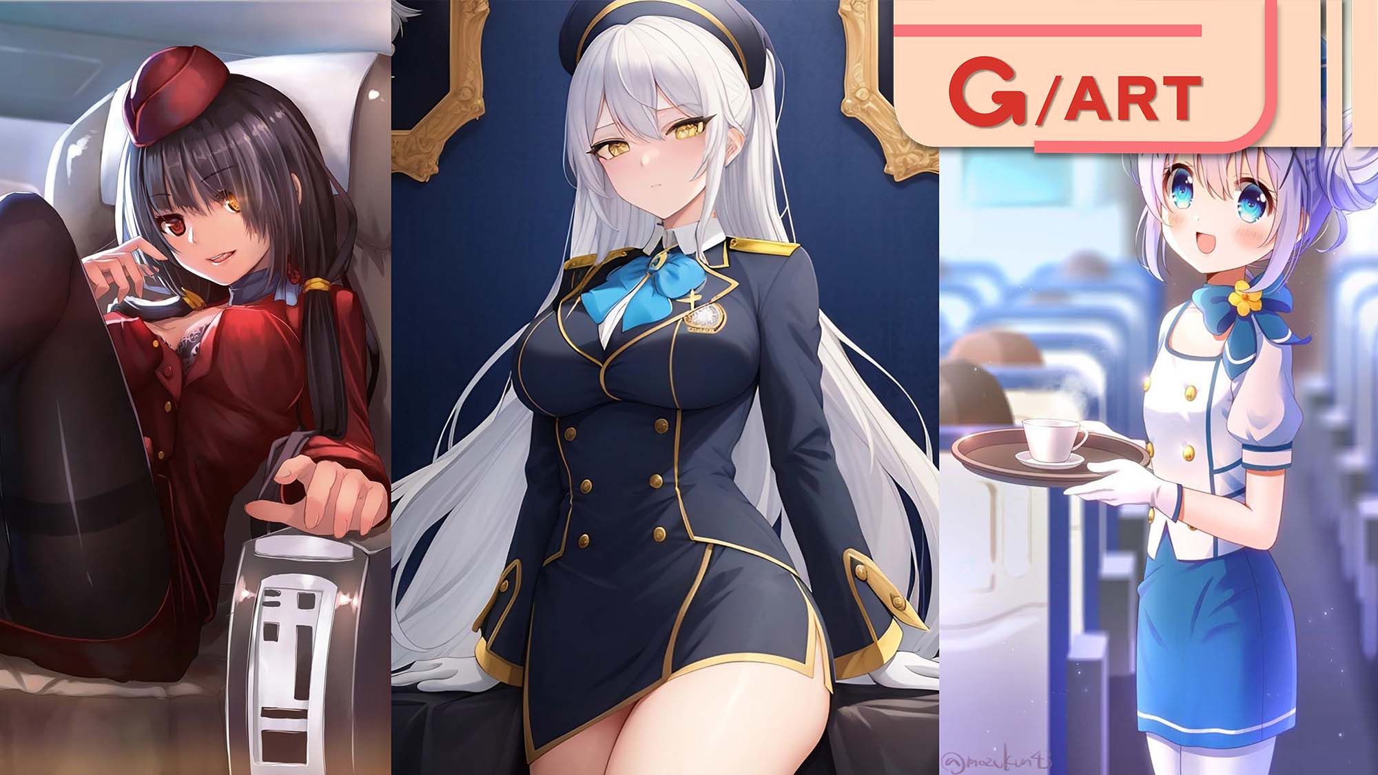 Vì ai cũng cần điện thoại ấn tượng, mời anh em tải bộ hình nền tiếp viên hàng không