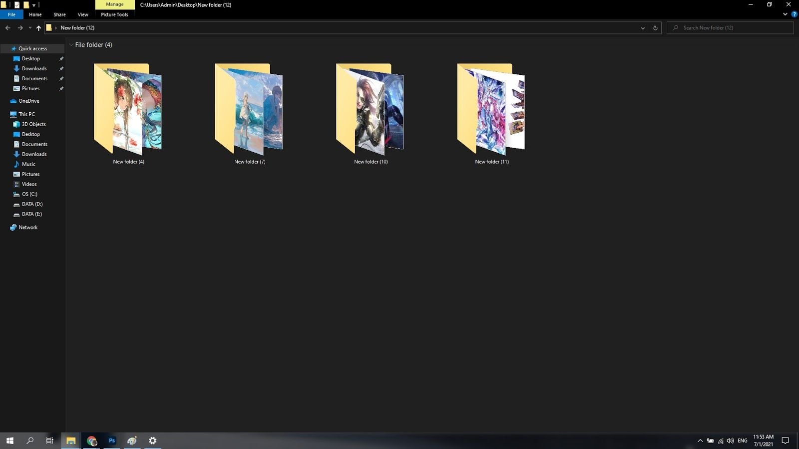 Thư mục Windows 11 loại bỏ tính năng hiển thị ảnh thumbnail để tăng độ mượt