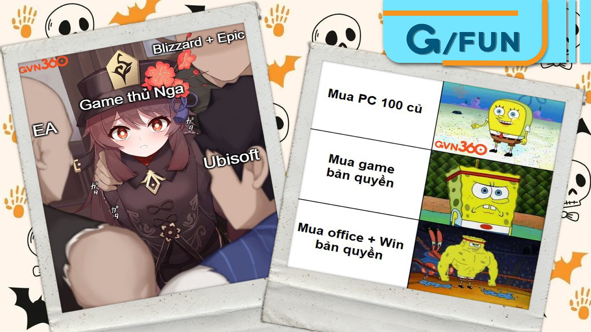 Tổng hợp meme hài hước cuối tuần: Card bự hơn bàn phím, đánh golf, sao kê…