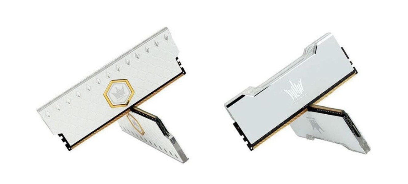 Galax công bố RAM HOF OC Lab Diamond DDR4-5000 trắng sang trọng, hoa văn kim cương, trang trí mạ vàng