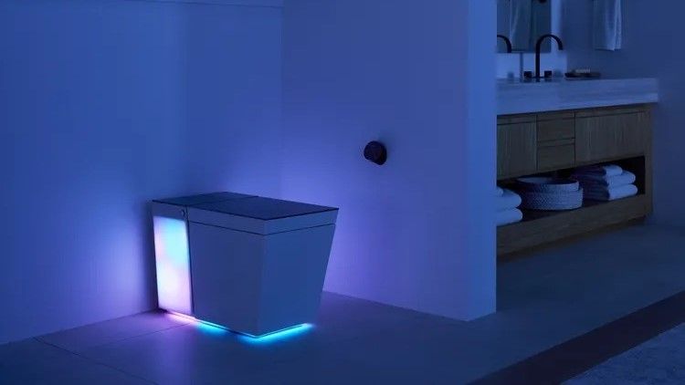 Đi toilet có thể sang chảnh cỡ nào? Mời bạn chiêm ngưỡng bồn cầu công nghệ 11.500 đô, có Alexa và RGB tuyệt đẹp