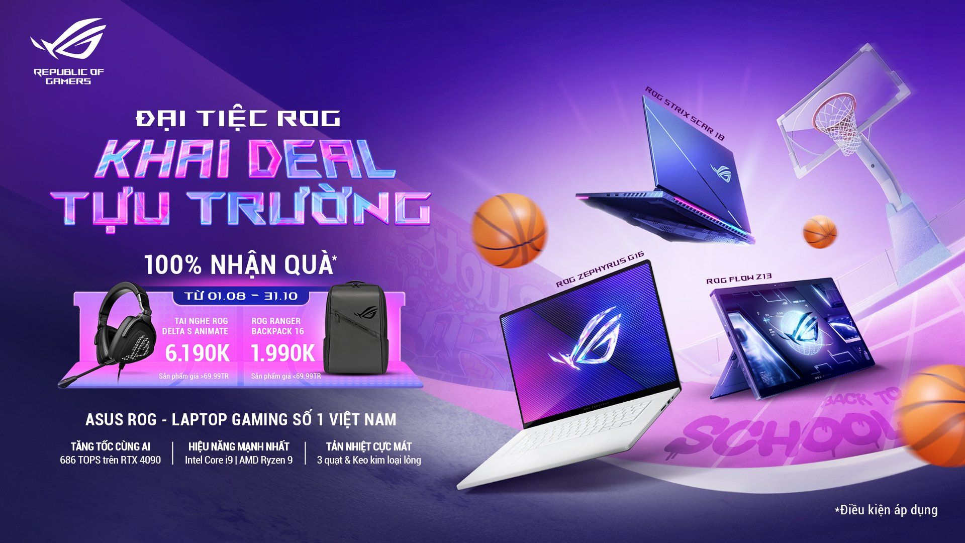 ĐẠI TIỆC ROG - KHAI DEAL TỰU TRƯỜNG