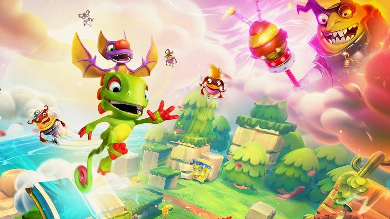 Yooka-Laylee and the Impossible Lair đang miễn phí, mời bạn cùng đôi bạn thân phiêu lưu miền đất lạ