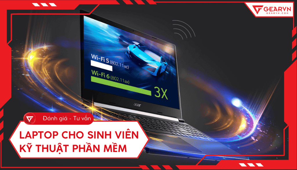 Top 10 laptop cho sinh viên Kỹ thuật phần mềm cấu hình mạnh 2025