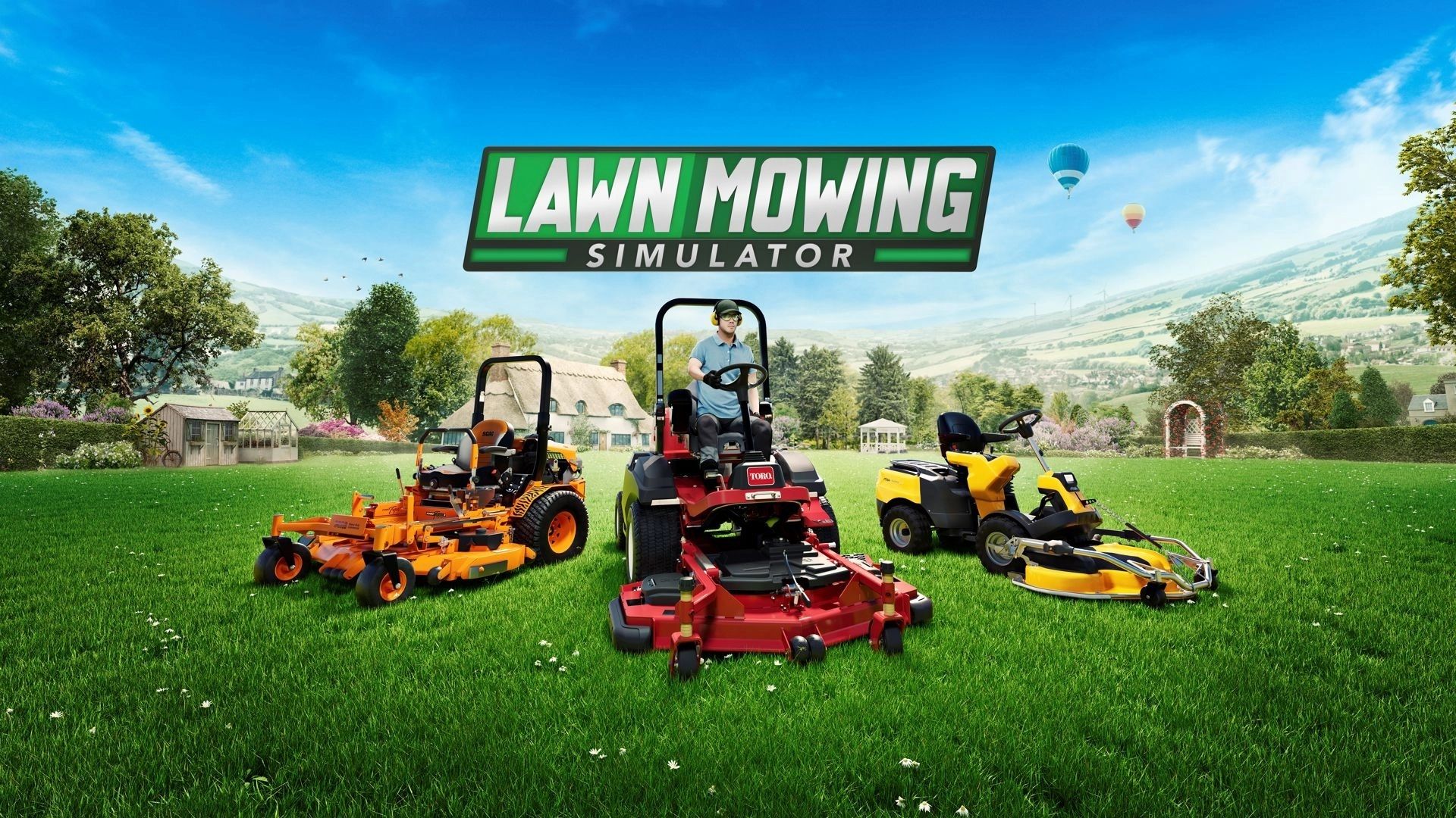 Lawn Mowing Simulator đang miễn phí, mời bạn trở thành chuyên gia cắt cỏ vùng quê Anh Quốc yên bình