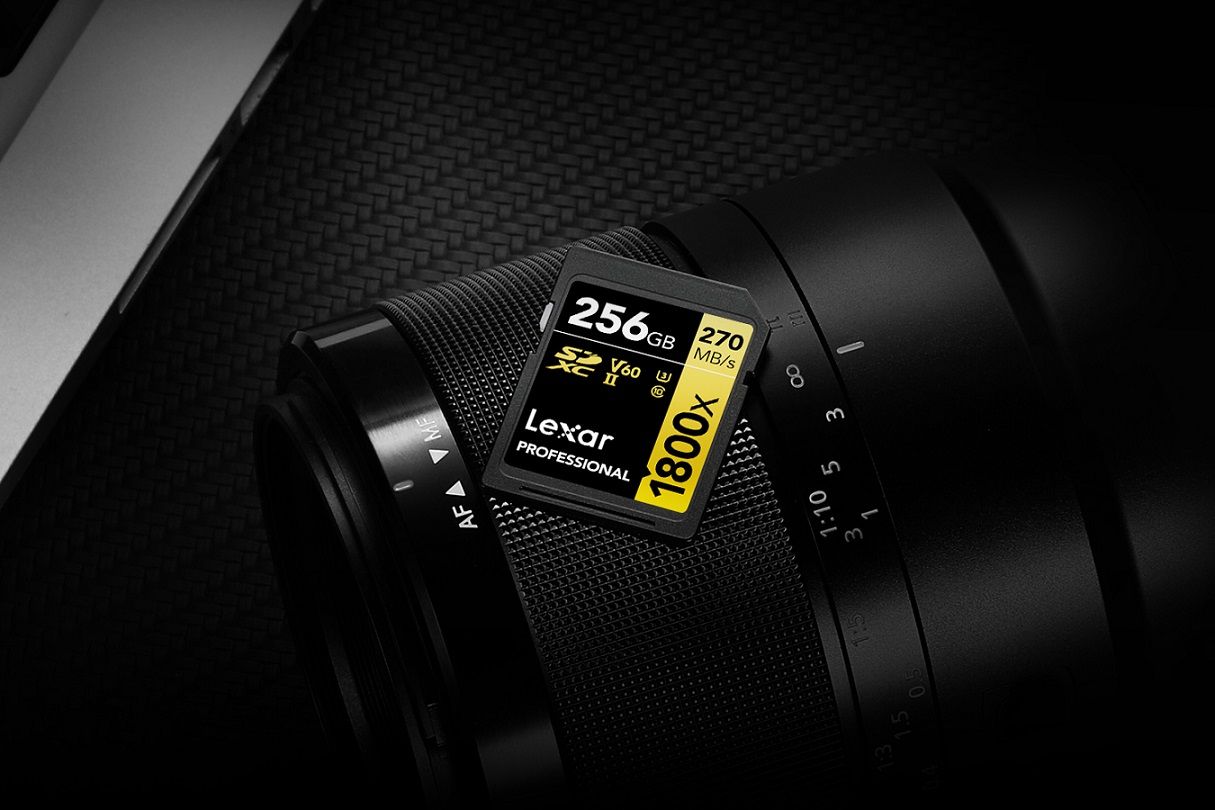 Lexar công bố dòng thẻ 1800x GOLD mới: Tốc độ đọc/ghi cao, bền bỉ, bảo hành trọn đời