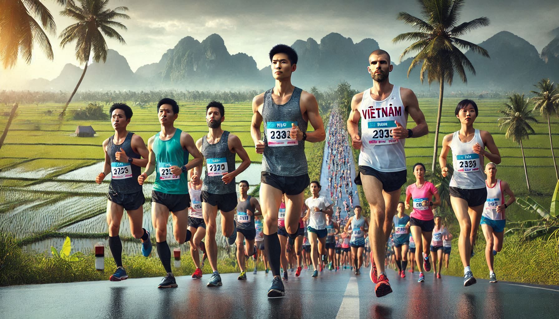 Danh sách giải chạy bộ marathon 2025