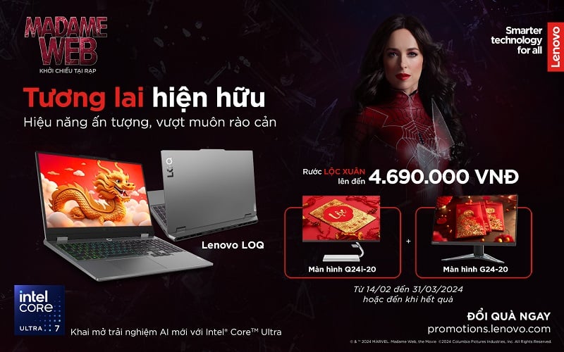 [CTKM] LENOVO TƯƠNG LAI HIỆN HỮU