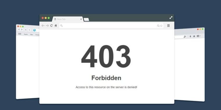 Lỗi 403 forbidden là gì? Hướng dẫn cách sửa lỗi 403 khi lướt web