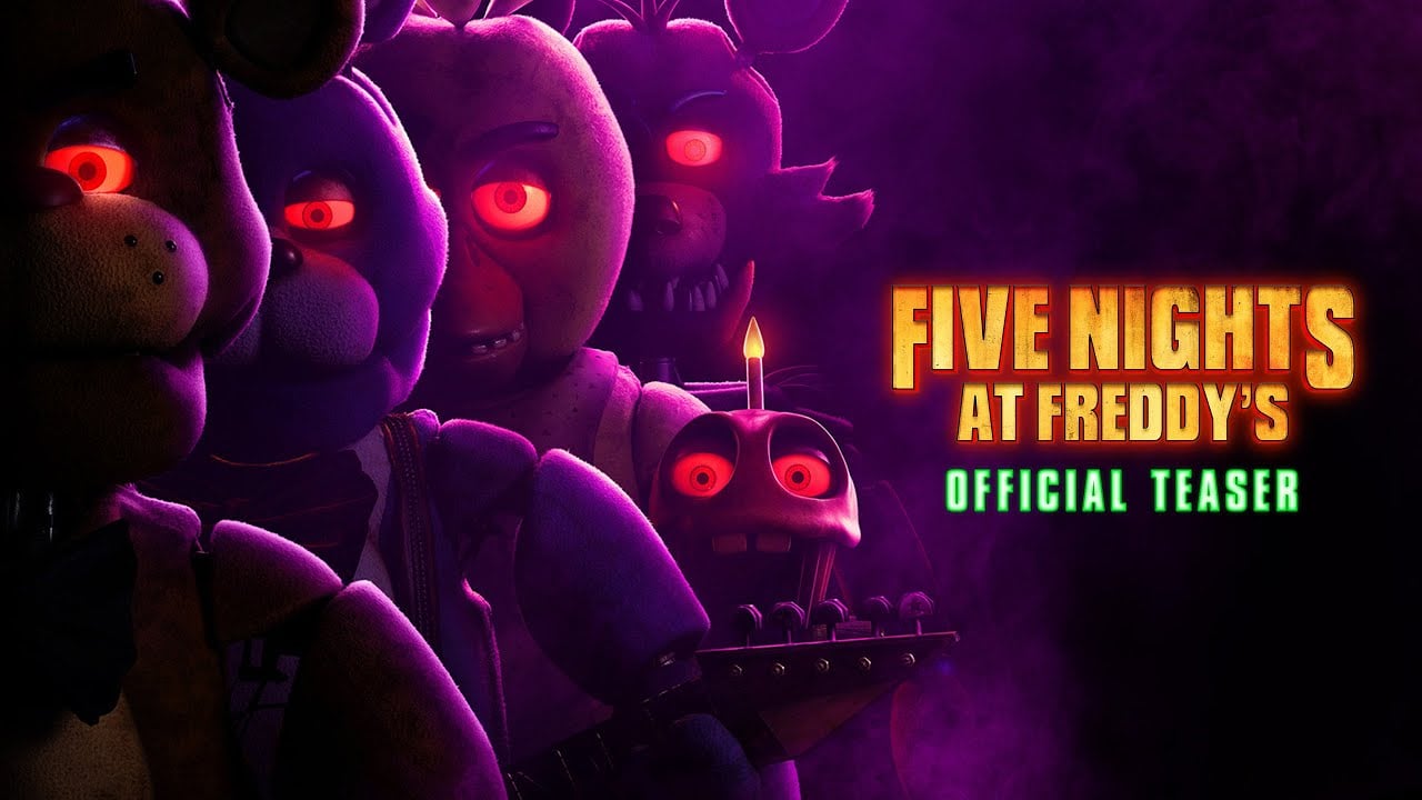 Phim Five Nights At Freddy's tung trailer lạnh sống lưng, ấn định ra r