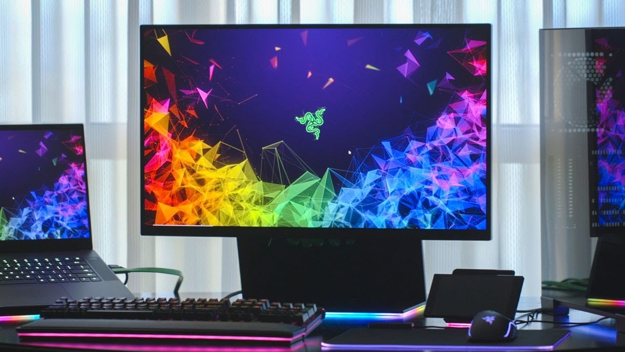 Lần đầu chào sân, màn hình gaming Razer Raptor gây ấn tượng nhờ thiết kế đẹp “mê hồn”