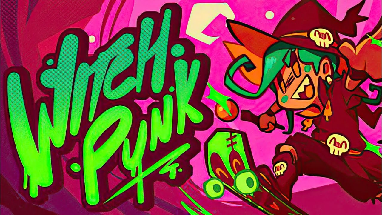Mời bạn hóa thân phù thủy trượt ván, cầm búa gõ đầu kẻ ác trong game miễn phí Witchpunk
