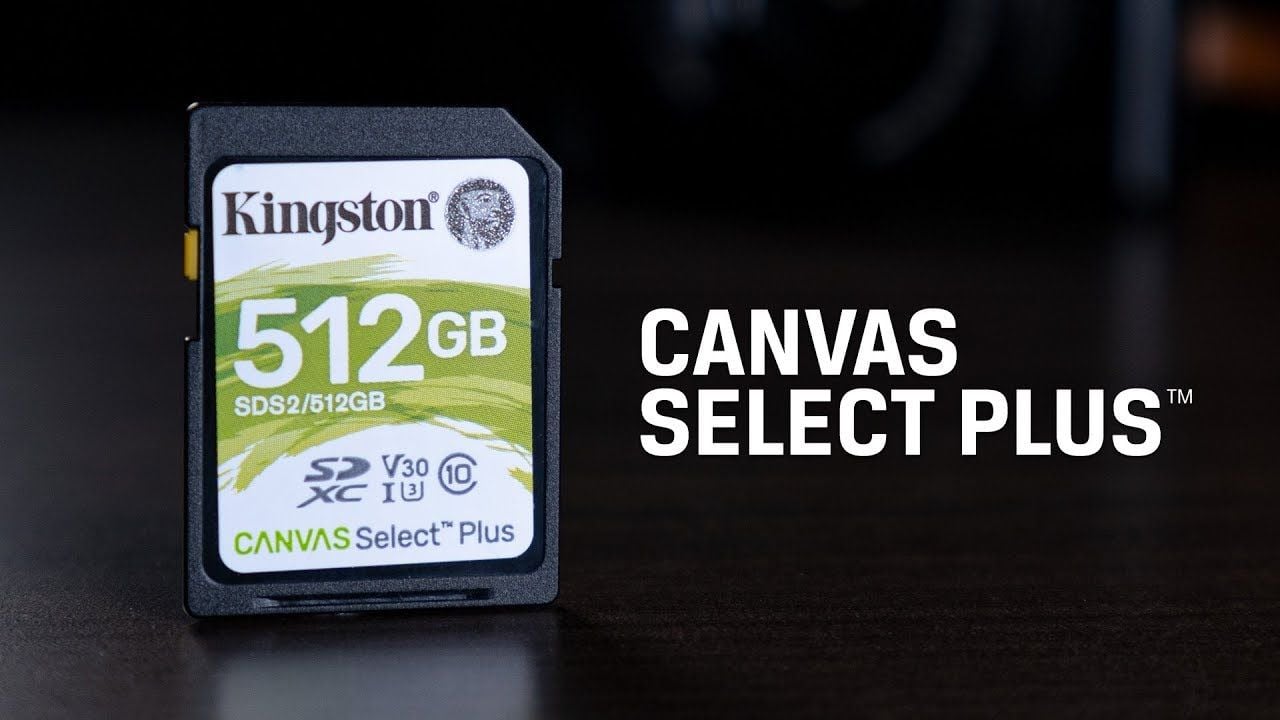 Kingston ra mắt thẻ nhớ SD và Micro SD dòng Canvas Select Plus, dung lượng 32 – 512 GB, bảo hành trọn đời
