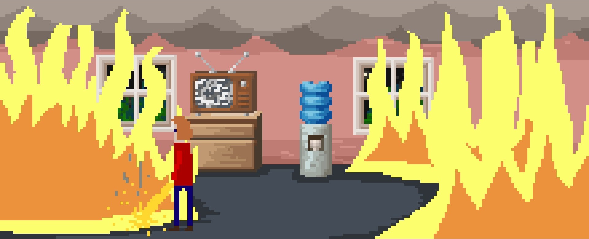 McPixel 3 - Tựa game cho phép bạn giải quyết vấn đề bằng cách... đi tiểu