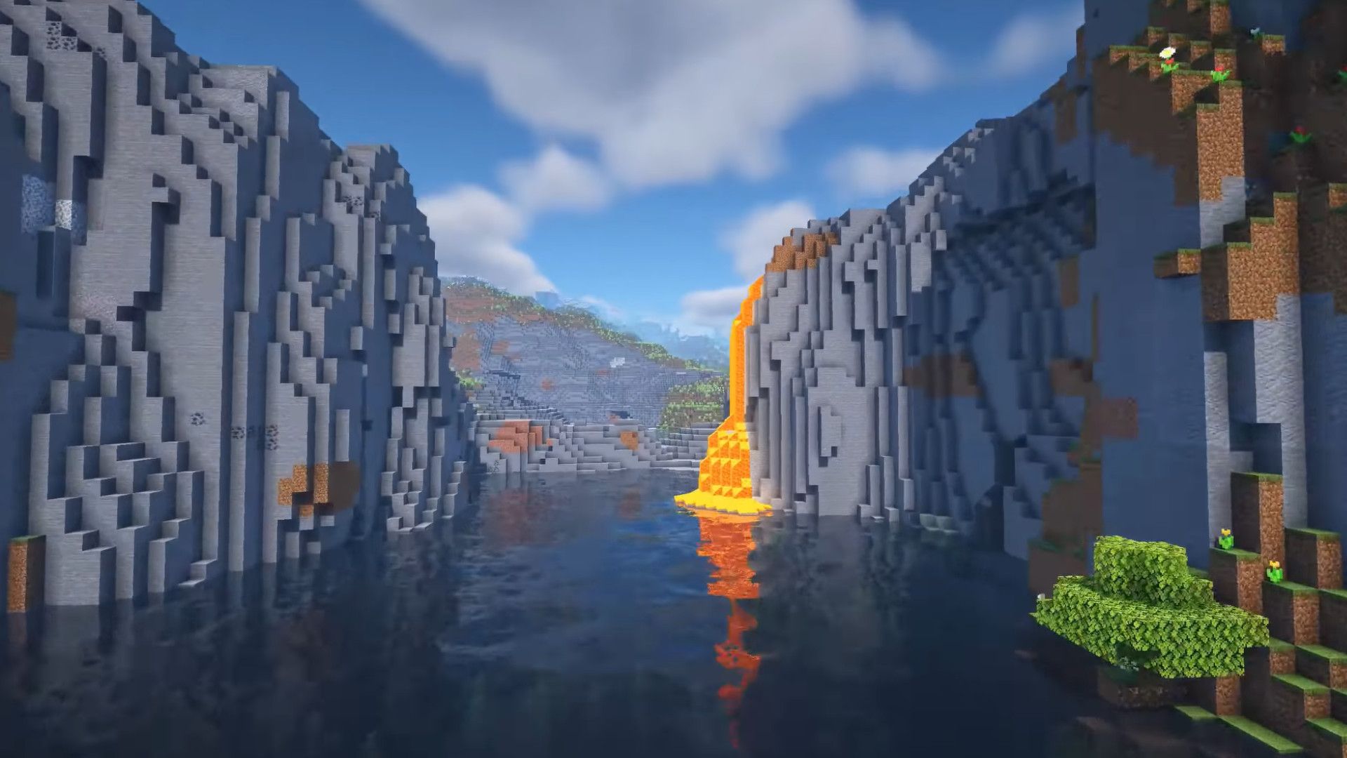 Bản thử nghiệm Caves & Cliffs phần 2 của Minecraft ra mắt với sự nâng cấp về dòng sông và khoáng vật, mời bạn tải về