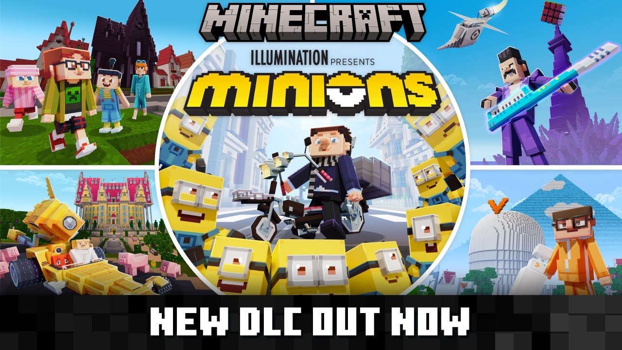 Xuất hiện bản DLC mang Minions đáng yêu quẩy tung thế giới Minecraft