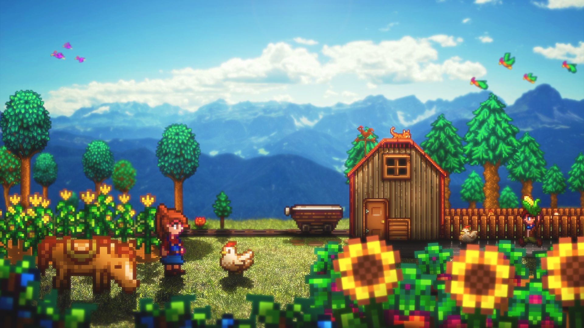 Vì yêu là đau khổ, xuất hiện bản mod Stardew Valley cho phép game thủ sống FA tới già cùng đứa bạn thân