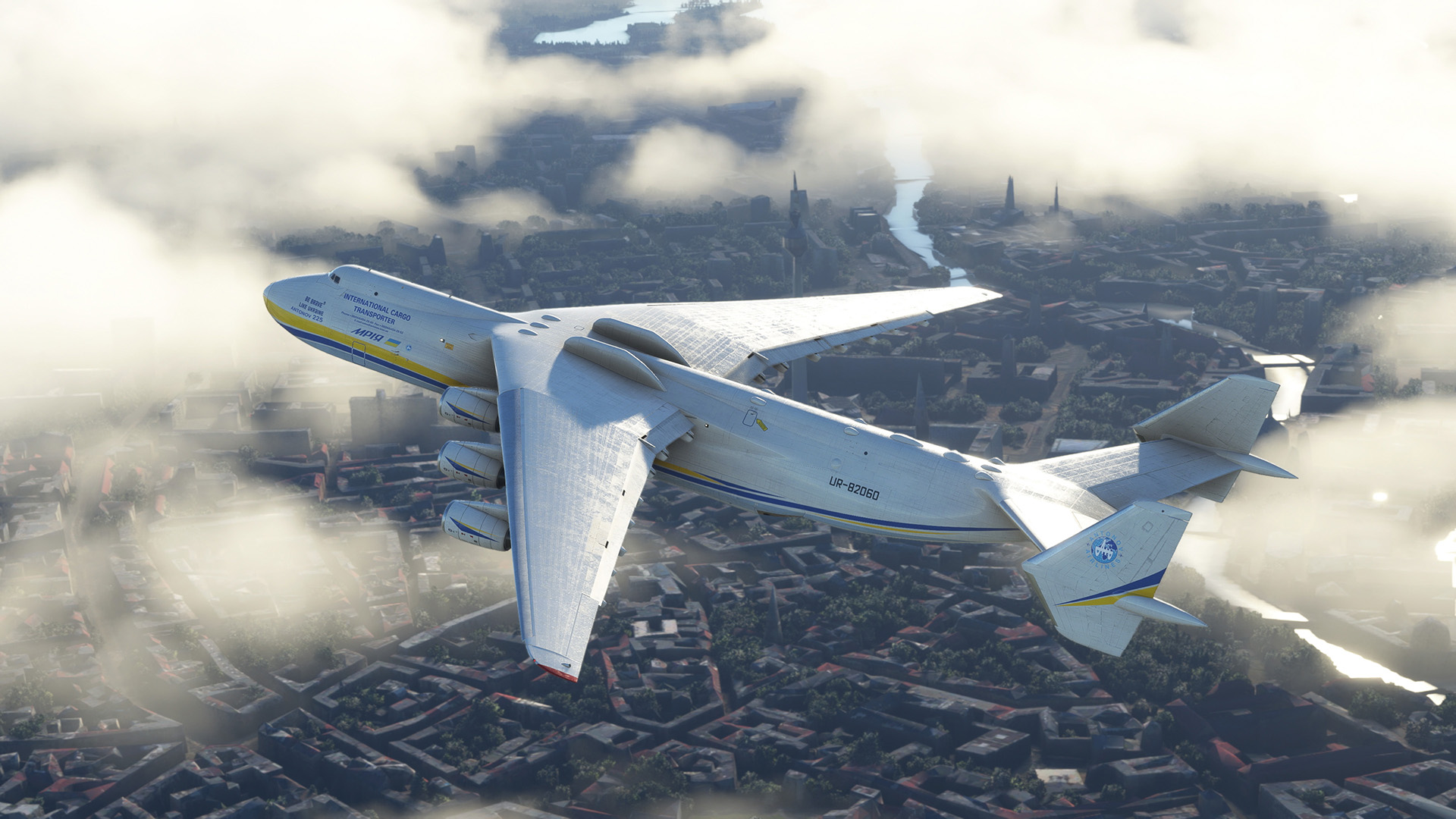 Máy bay bự nhất thế giới tự do sải cánh bay trong tựa game “2 triệu GB” Flight Simulator