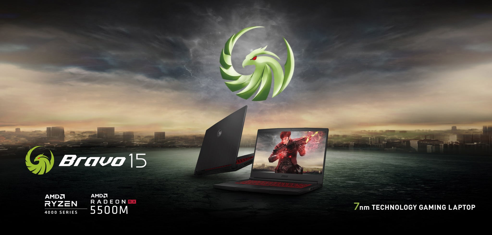 MSI Bravo 15: laptop gaming fullset AMD Ryzen 5 4600H, Radeon 5300M, giá 20,5 triệu