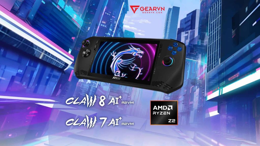 MSI Claw có thể sẽ trang bị AMD Ryzen Z2?