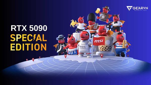 MSI sẽ cho ra mắt RTX 5090 Special Edtion với 5 fan?