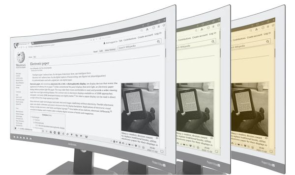 Dasung ra mắt Paperlike 253U - Màn hình E-ink cong đầu tiên trên thế giới