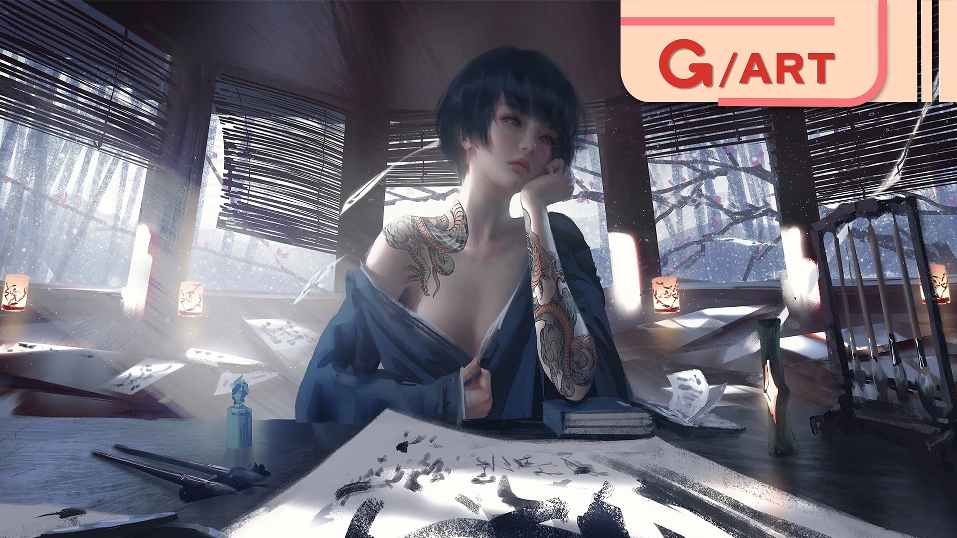 Vì ai cũng cần desktop ấn tượng, mời tải bộ hình nền Ghostblade (P.3)