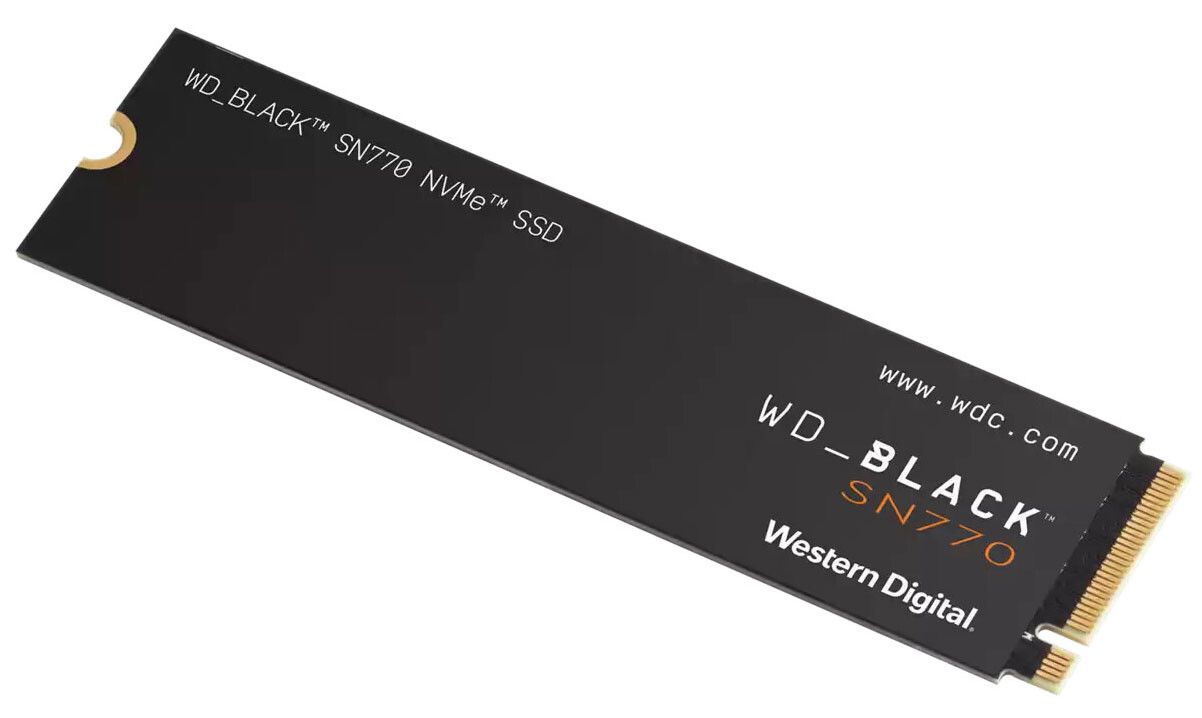 Western Digital ra mắt SSD WD Black SN770 hiệu năng tốt giá mềm, chỉ từ 60 đô