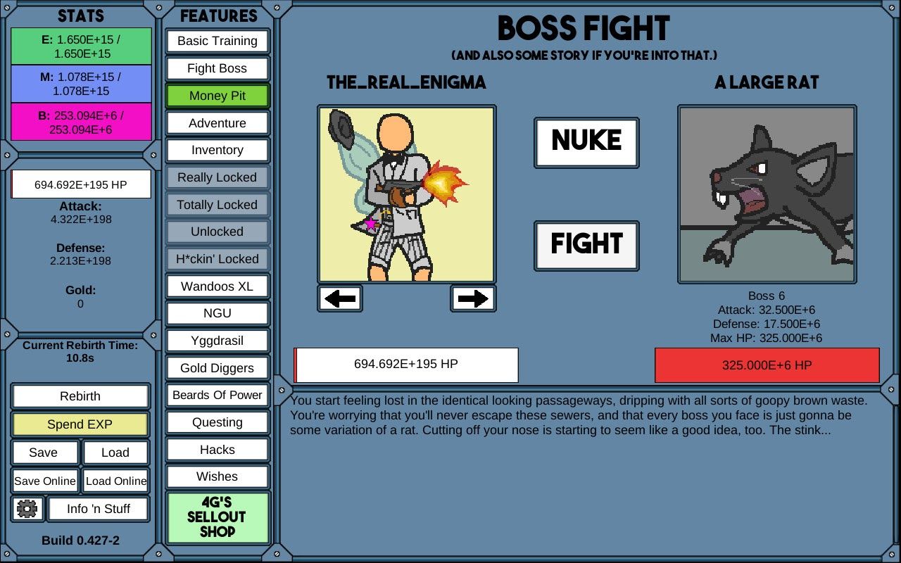 Giới thiệu NGU IDLE - Tựa game tên “ngu” nhưng lại dành cho người chơi thông minh