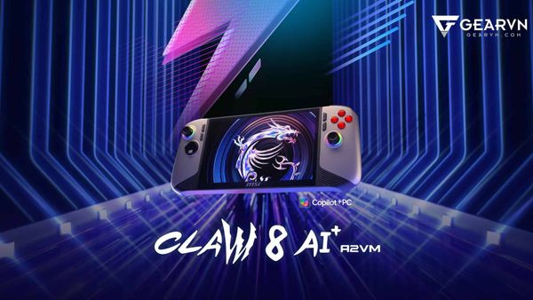 Những thông số và hình ảnh đầu tiên của MSI Claw 8 AI+ tại CES 2025