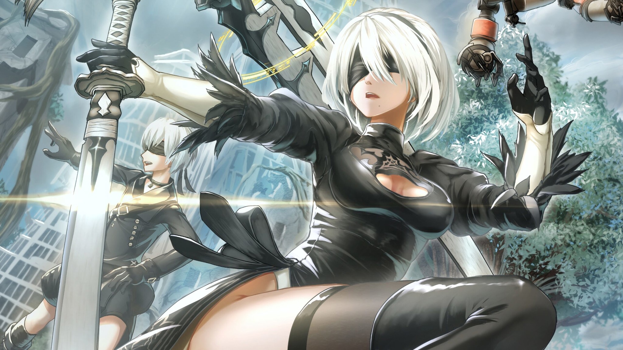 Sau những tháng ngày thề non hẹn biển, phiên bản Nier: Automata trên Steam cuối cùng cũng được vá lỗi