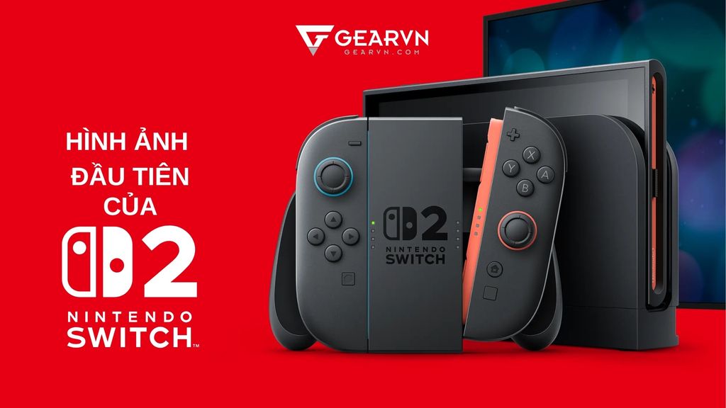 Nintendo Switch 2 chính thức xuất hiện những hình ảnh đầu tiên