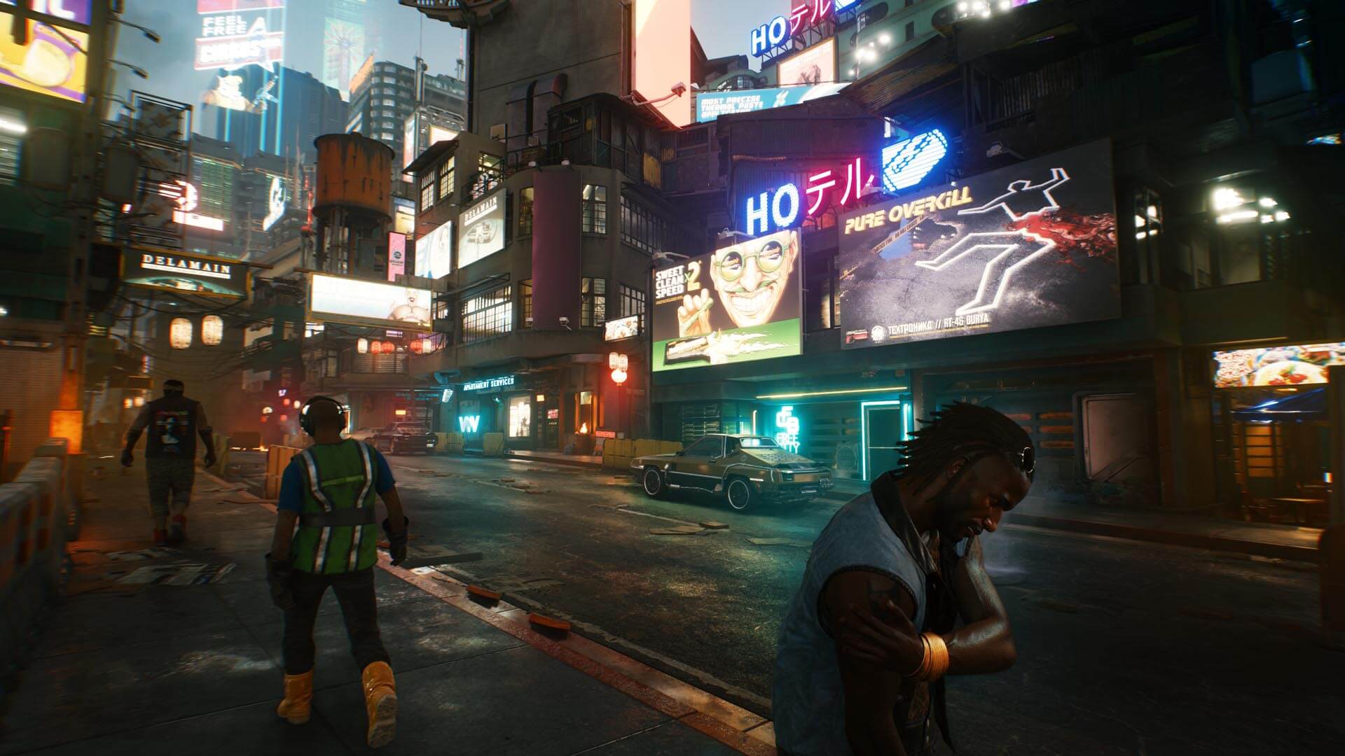 Cyberpunk 2077 tung hai trailer cực ngầu về thành phố Night City và các băng đảng tội phạm
