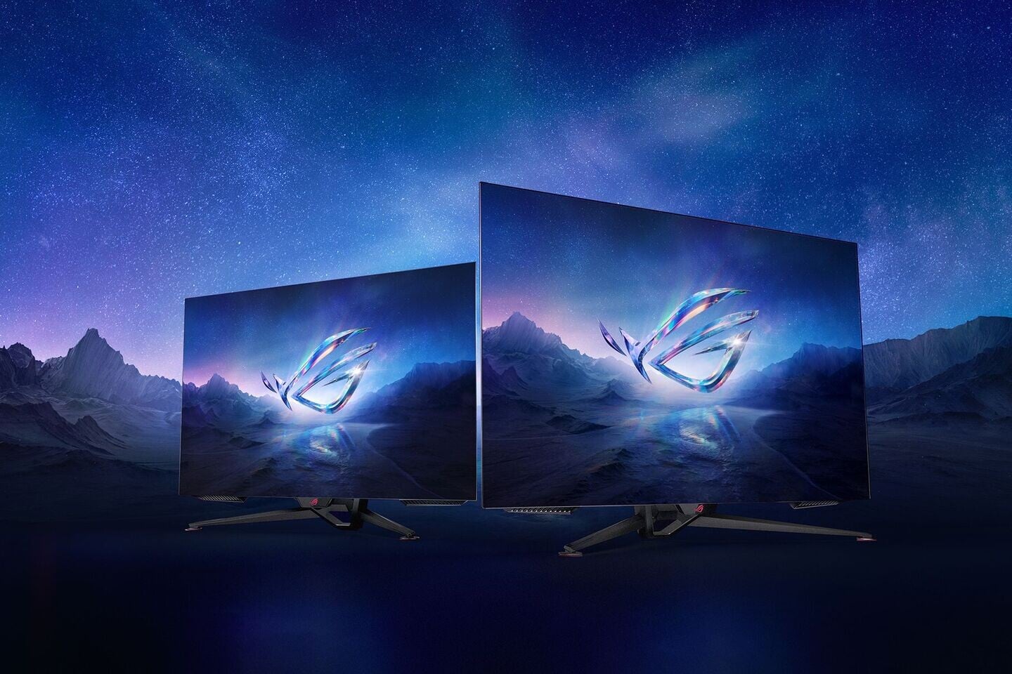[CES 2022] ASUS ra mắt 2 mẫu màn hình ROG Swift OLED 4K@120Hz, phản hồi 0,1ms GtG và màu 10-bit