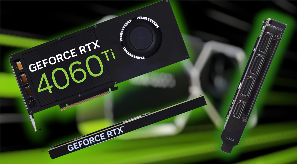 Xuất hiện RTX 4060 Ti dày đúng 1 khe PCIe với tản nhiệt lồng sóc