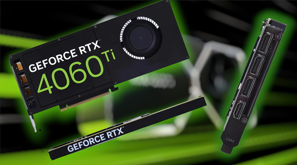 Xuất hiện RTX 4060 Ti dày đúng 1 khe PCIe với tản nhiệt lồng sóc
