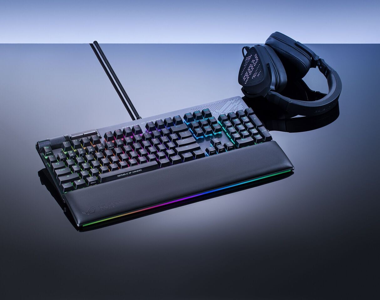 [CES 2022] ASUS ra mắt 2 mẫu bàn phím ROG với switch "nhà trồng" và keycap PBT