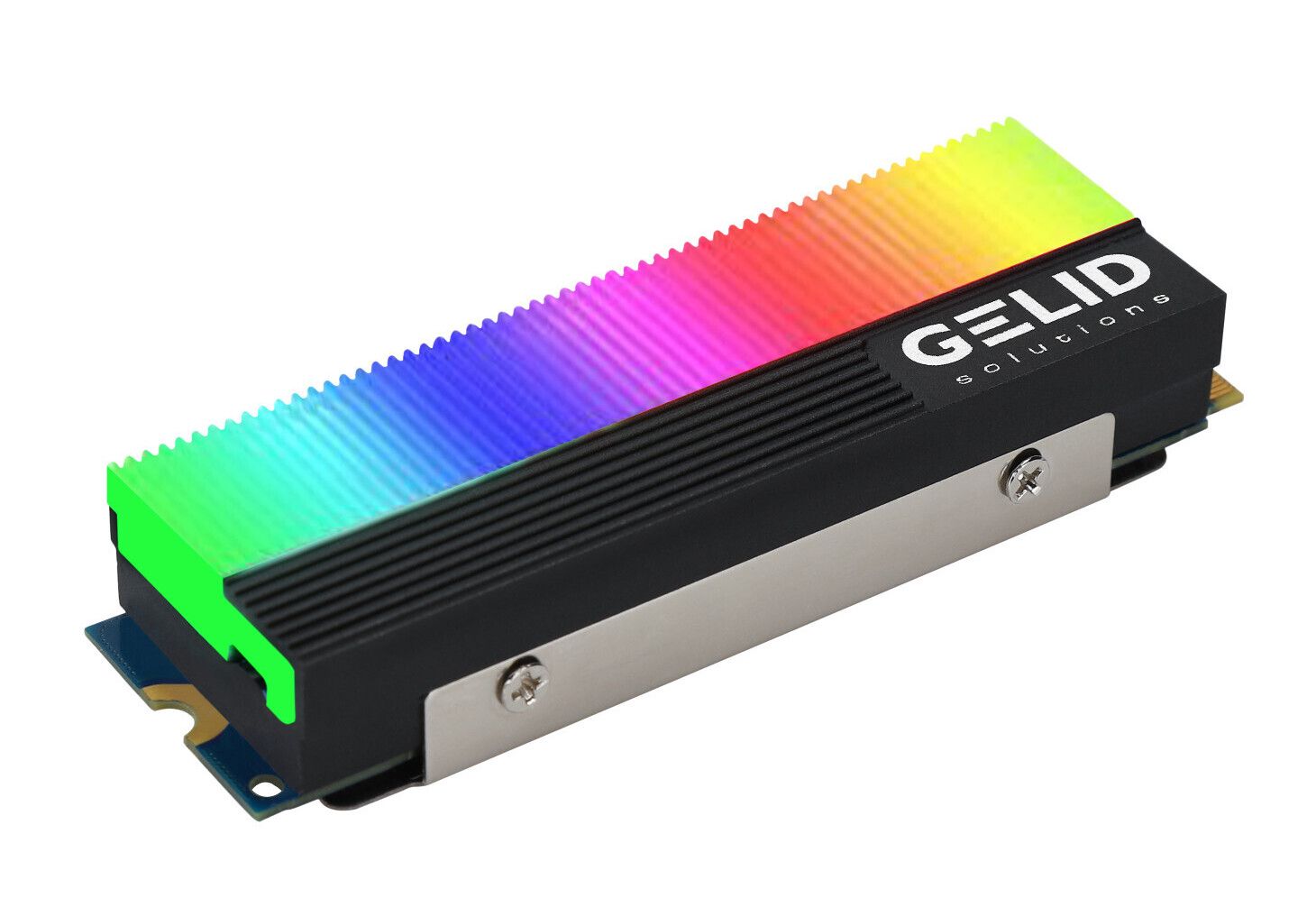 GELID ra mắt tản nhiệt RGB rời siêu sáng chói cho SSD M.2, đón đầu thời đại SSD PCIe 4.0