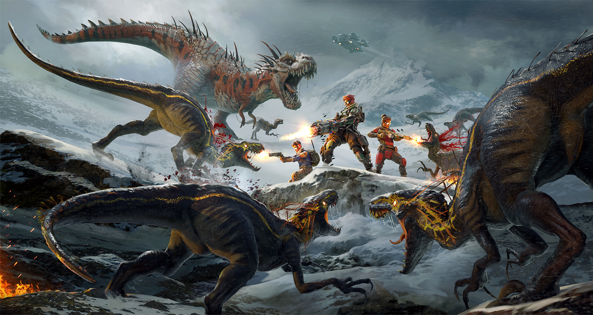 Second Extinction đang miễn phí trên Epic, mời bạn truy quét khủng long đột biến