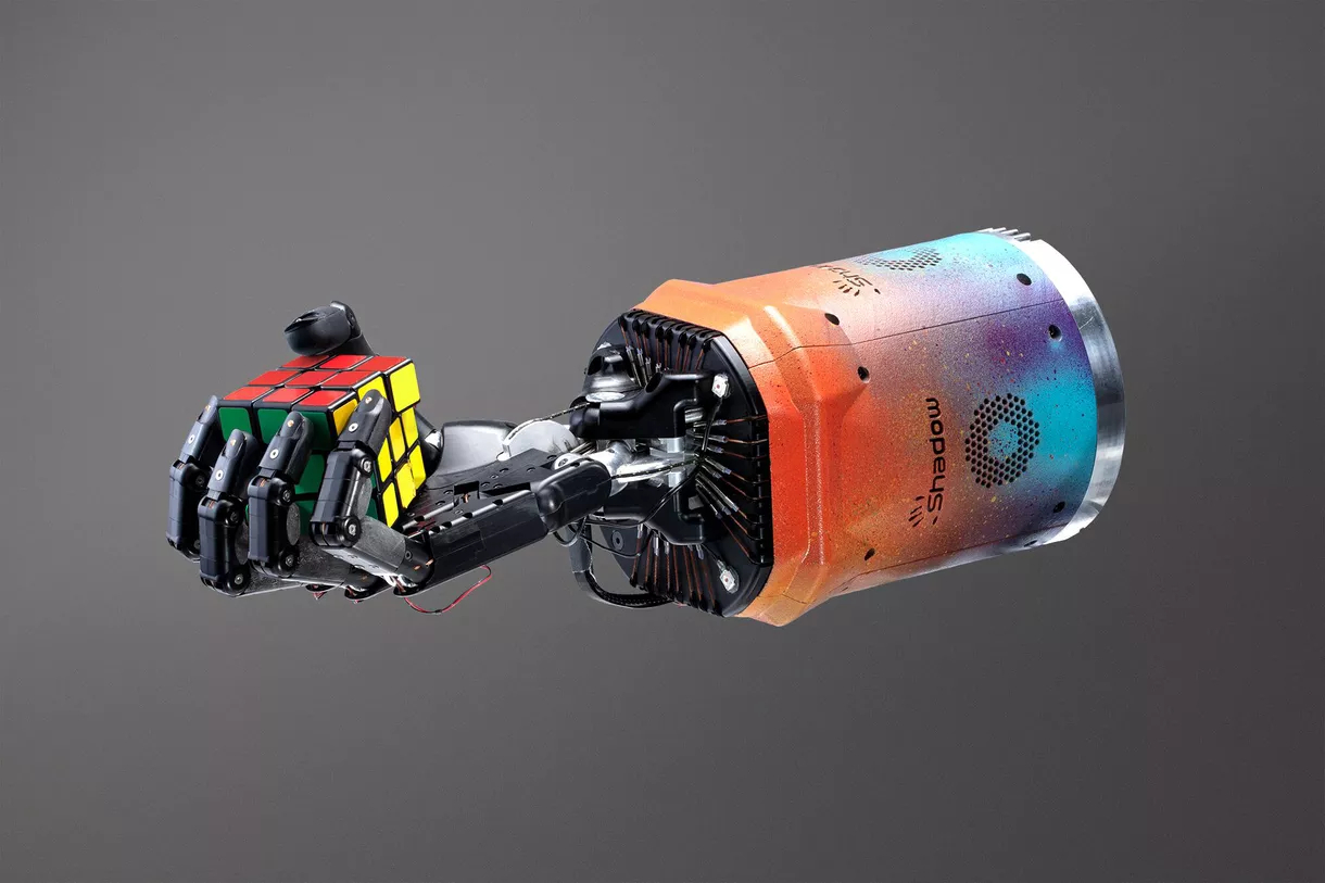 Dactyl – Robot giải khối Rubik chỉ với một tay