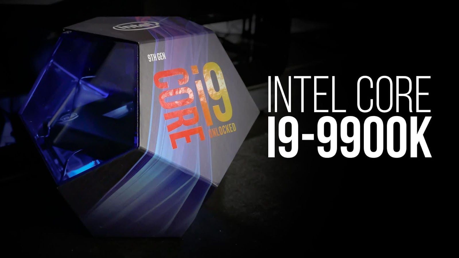 CPU Intel Core i9-9900K quay về hộp giấy truyền thống, hộp 