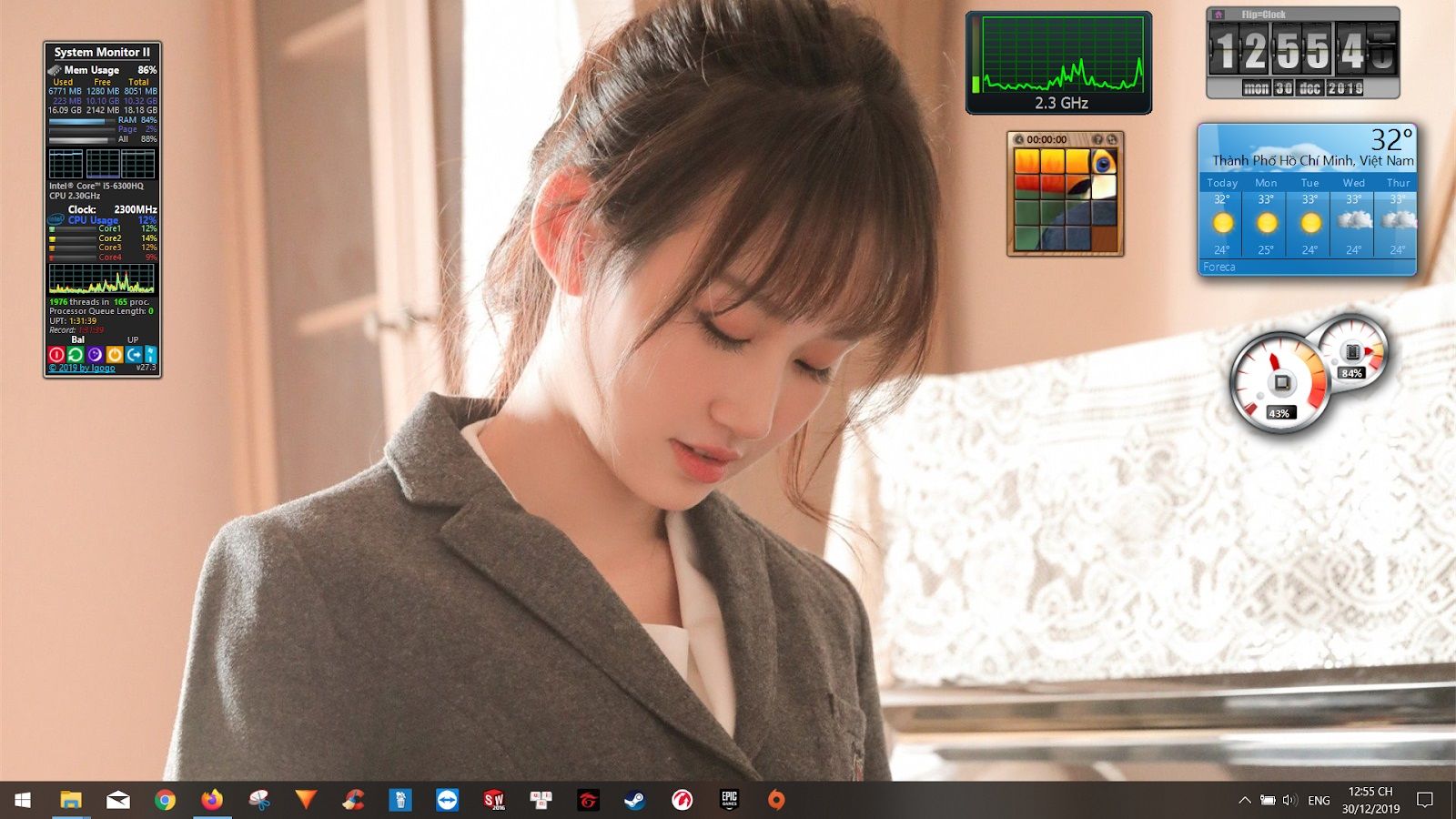 Hướng dẫn giúp màn hình desktop của bạn ấn tượng hơn với các gadget độc đáo
